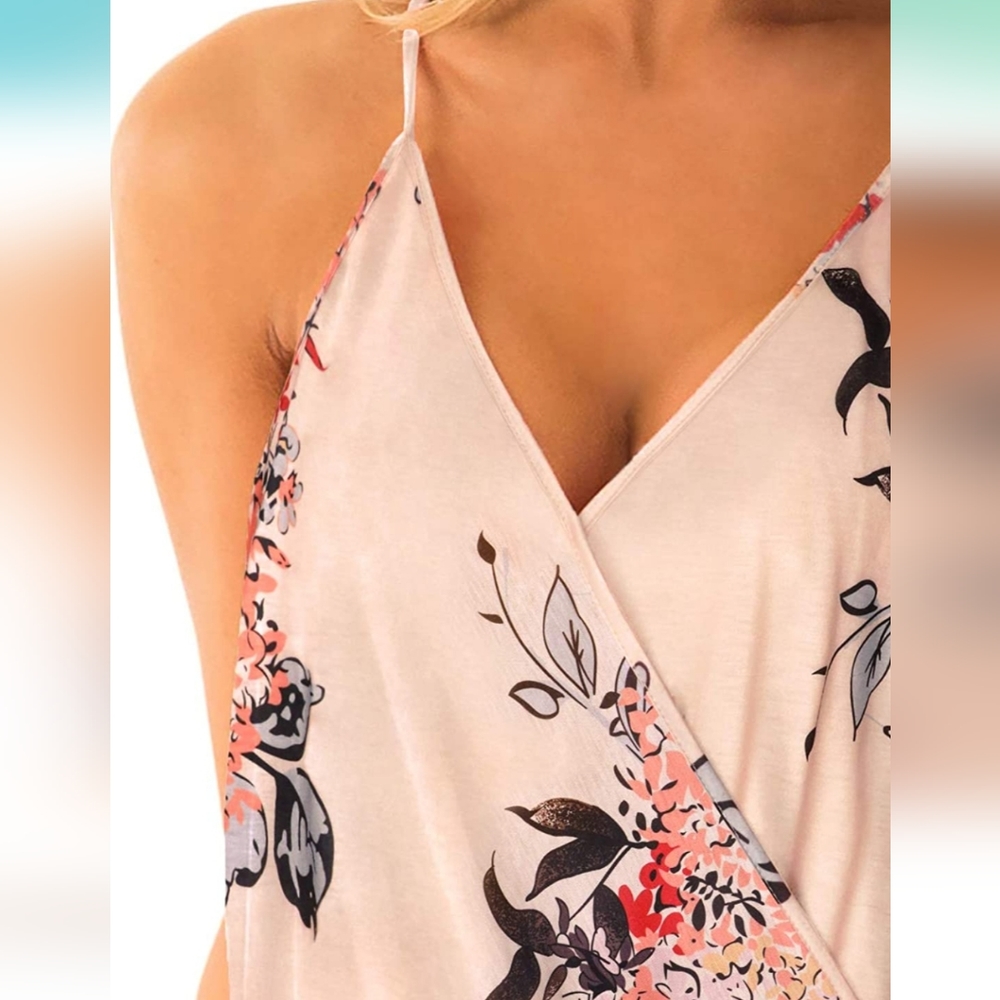 Spaghetti strapped tank